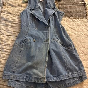Vintage Denim Romper